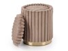 Conjunto de pufes Houston 2076 (Cappucino)