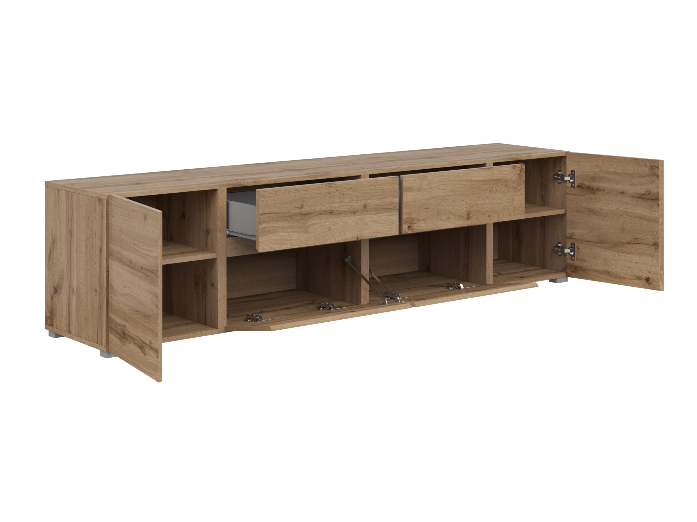 Móvel de TV Elbleve 100 (Carvalho wotan)