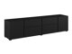 Móvel de TV Elbleve 100 (Preto)