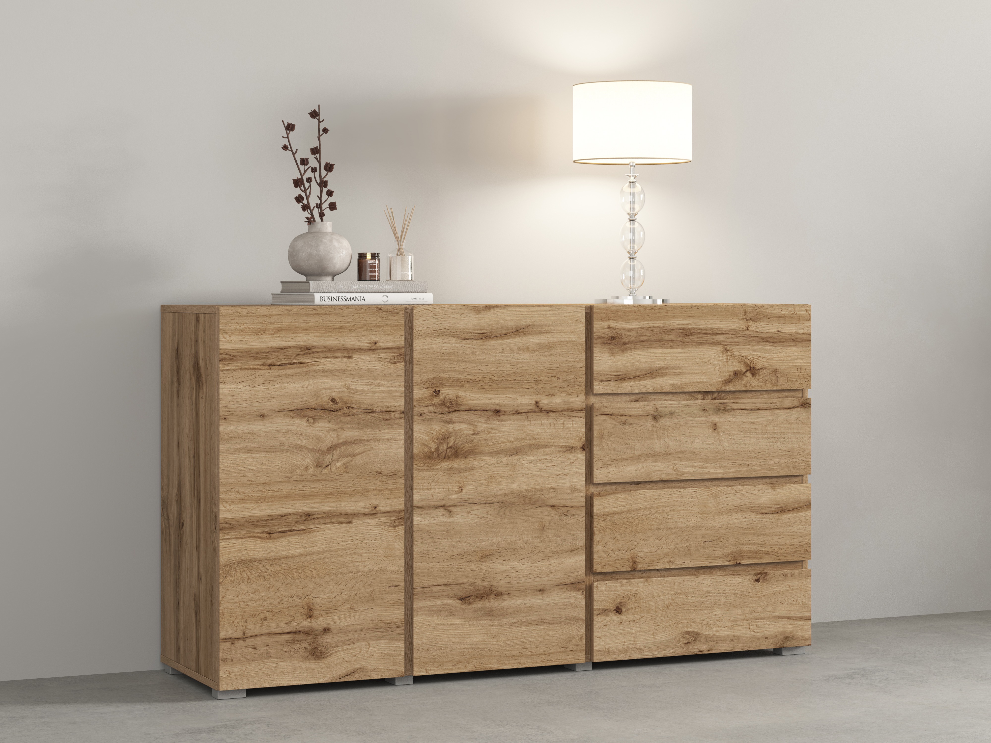 Cómoda Elbleve 101 (Carvalho wotan)