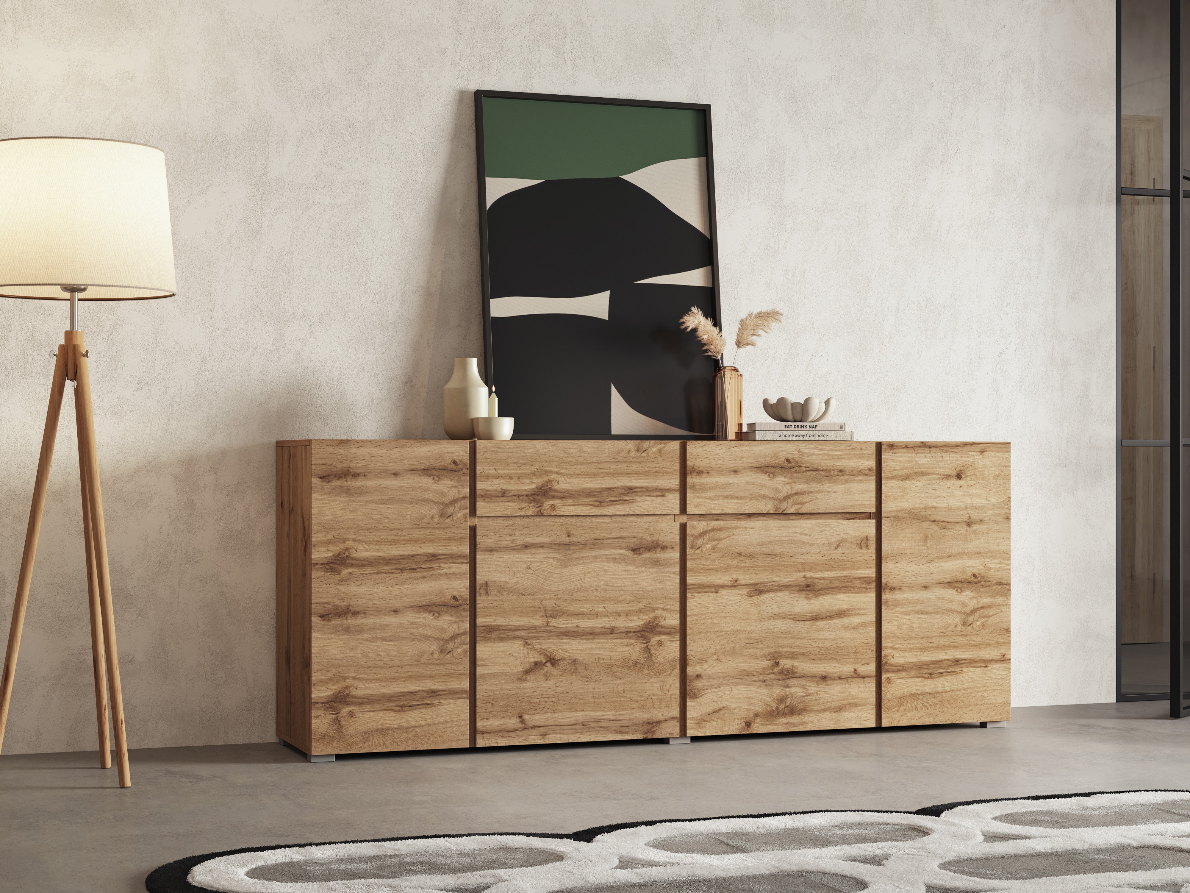 Cómoda Elbleve 103 (Carvalho wotan)