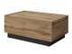 Mesa de centro extensível Austin 380 (Carvalho wotan + Preto)