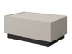 Mesa de centro extensível Austin 380 (Caxemira + Preto)
