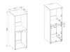 Prateleira para casa de banho Austin 378 (Noz)