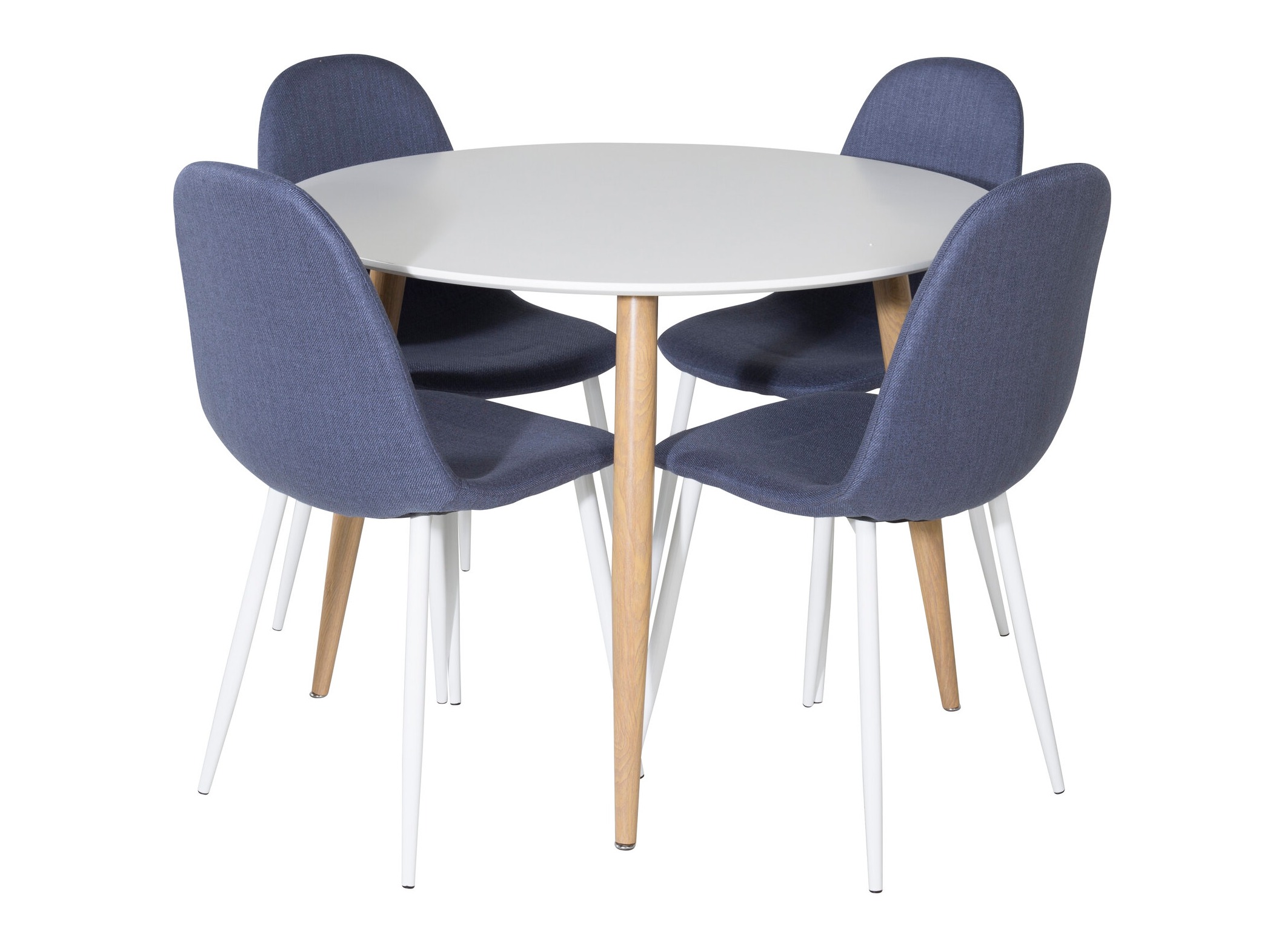 Conjunto para refeições Dallas 291 (Azul + Branco)