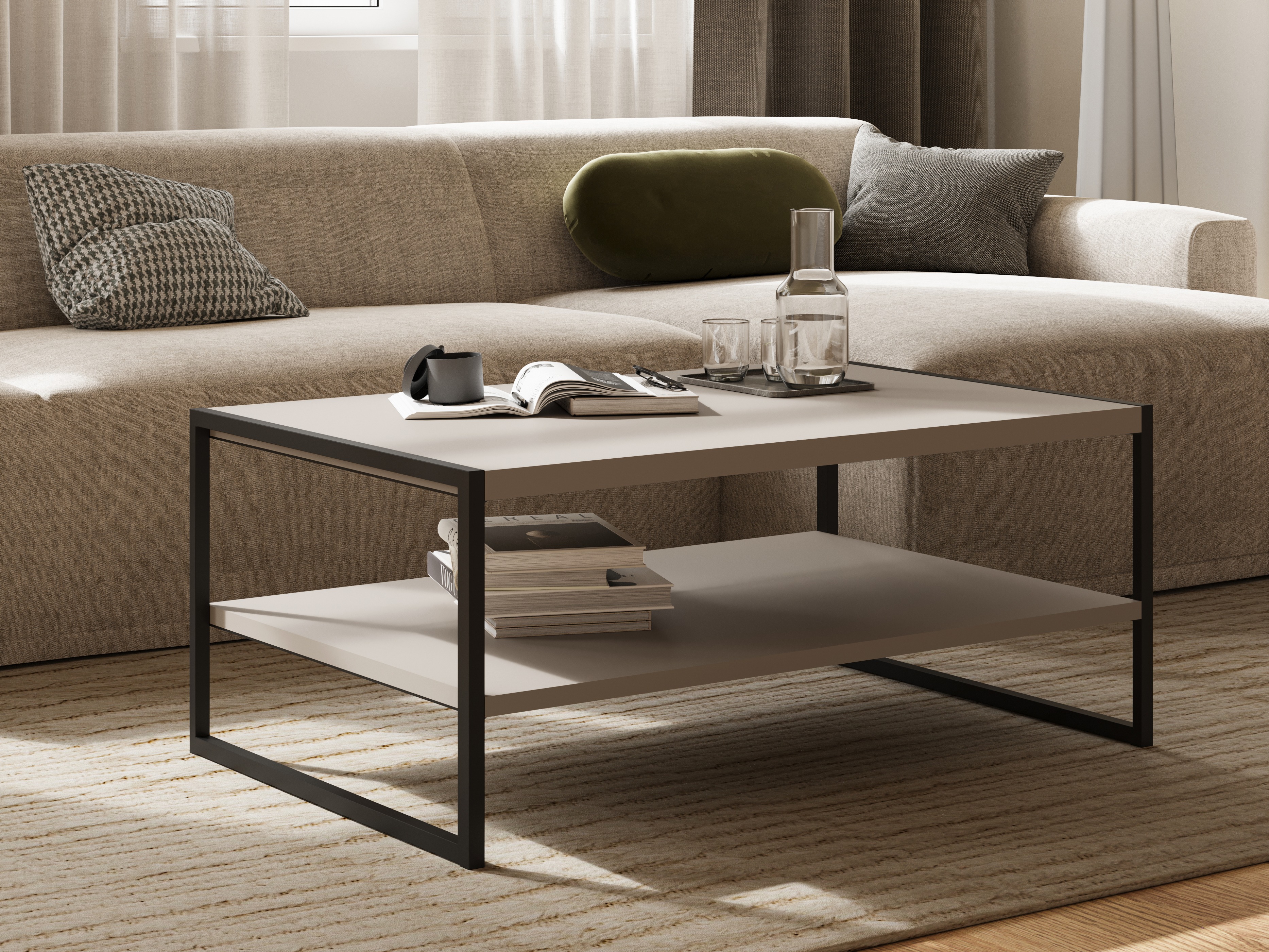 Mesa de centro Austin 381 (Congo + Preto)