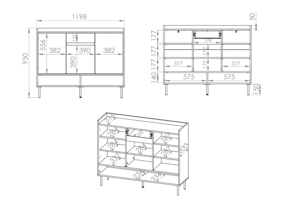 Sapateira Tivorlo 104