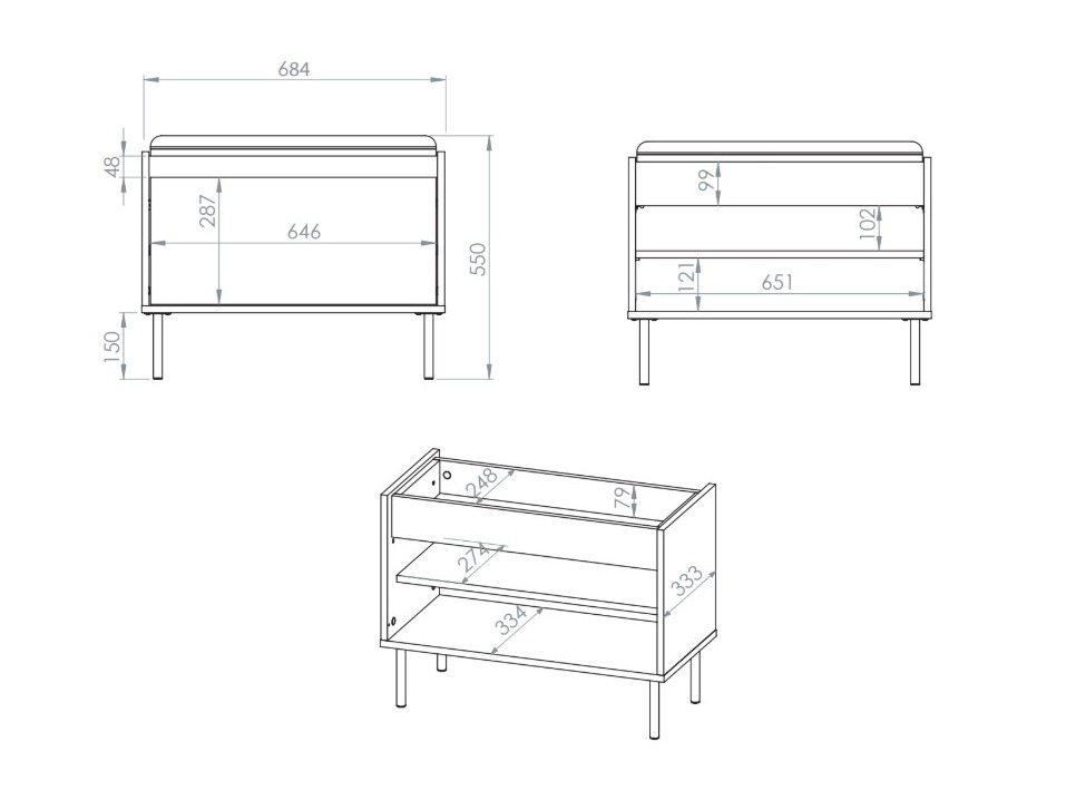 Sapateira Tivorlo 108
