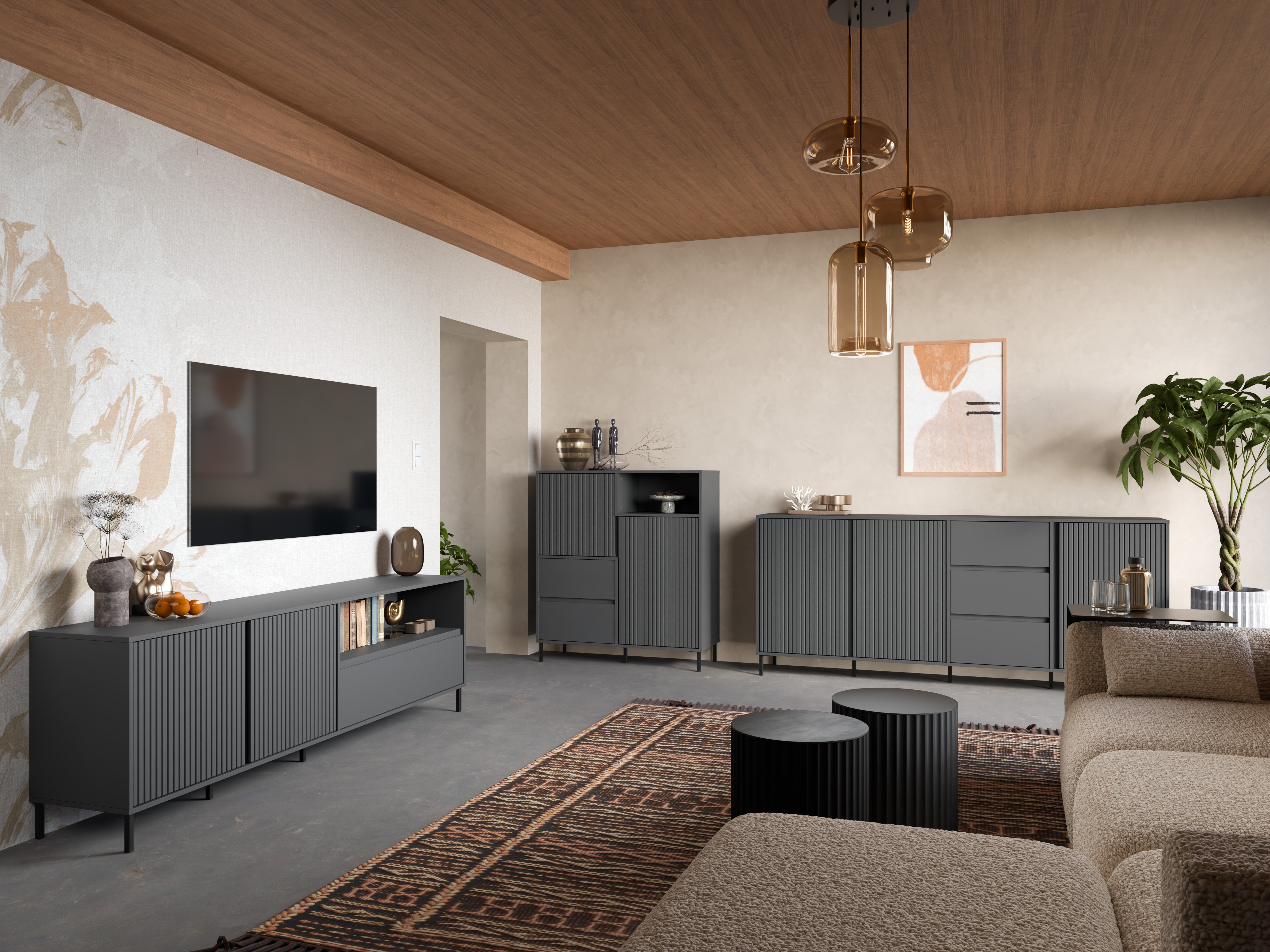 Cómoda Ruvrevi 104 (Antracite)