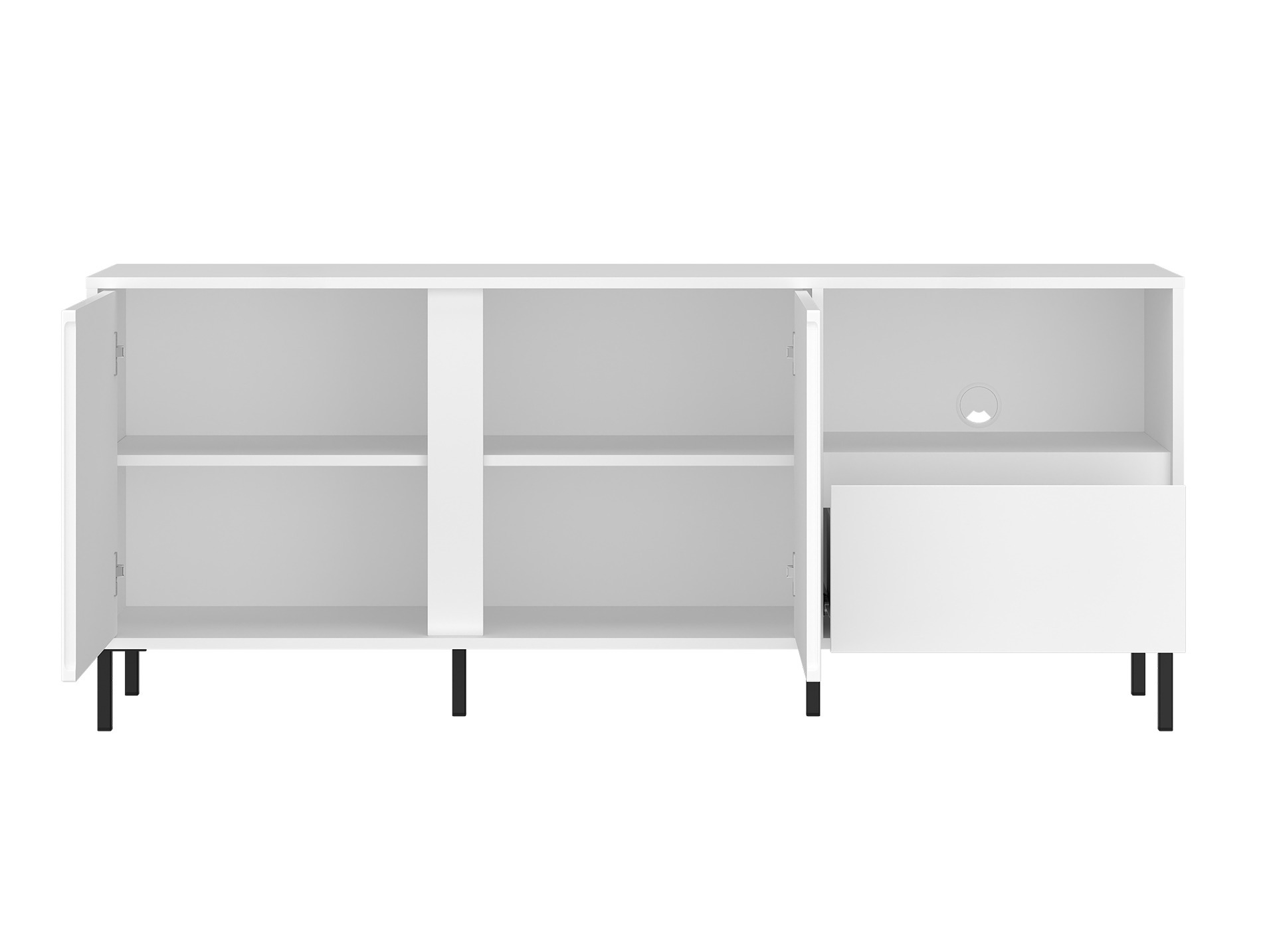 Conjunto para sala de estar Ruvrevi 106 (Branco)