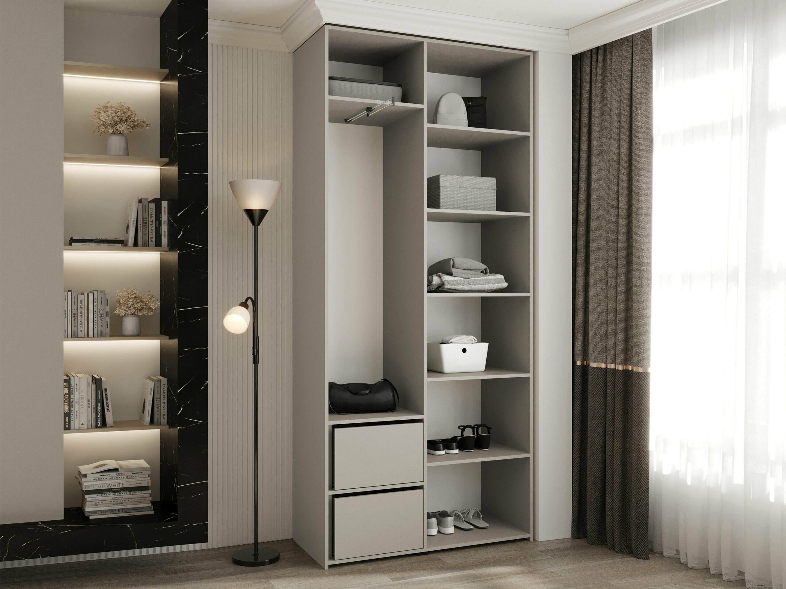 Roupeiro Hartford 572 (Branco)