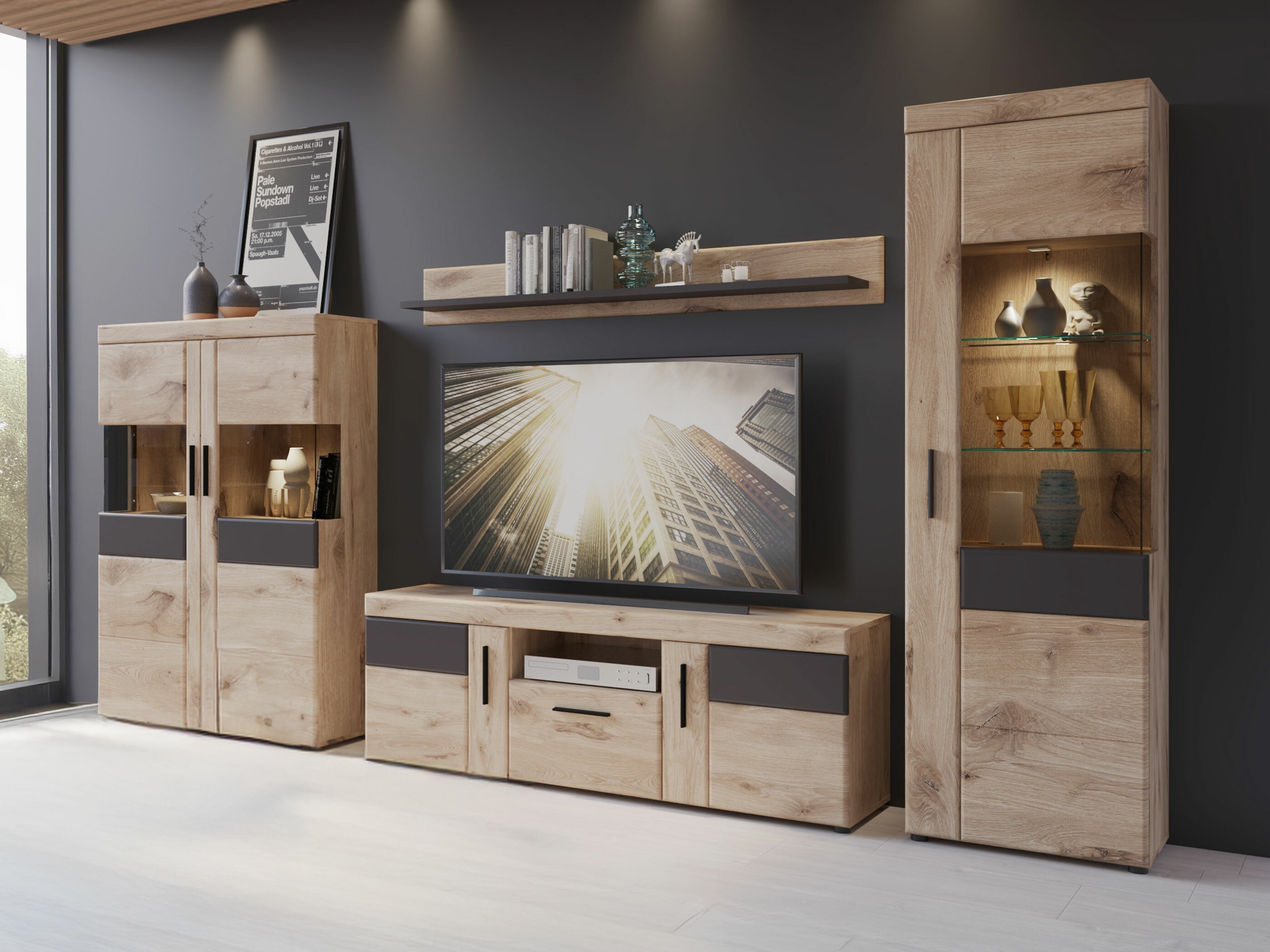 Conjunto para sala de estar Tivodea 122 (Não)