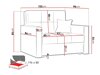 Poltrona SP5995 com embalagem danificada