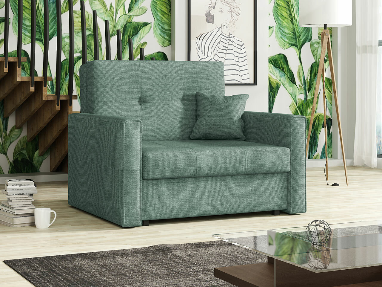 Poltrona SP5995 com embalagem danificada