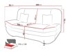 Sofá-cama Comfivo 234 (Zoya 03)