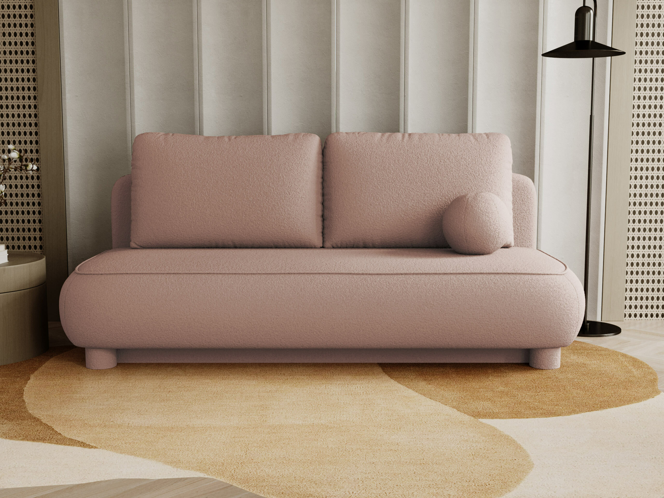 Sofá-cama TrendyNest Canora (Coral 45)