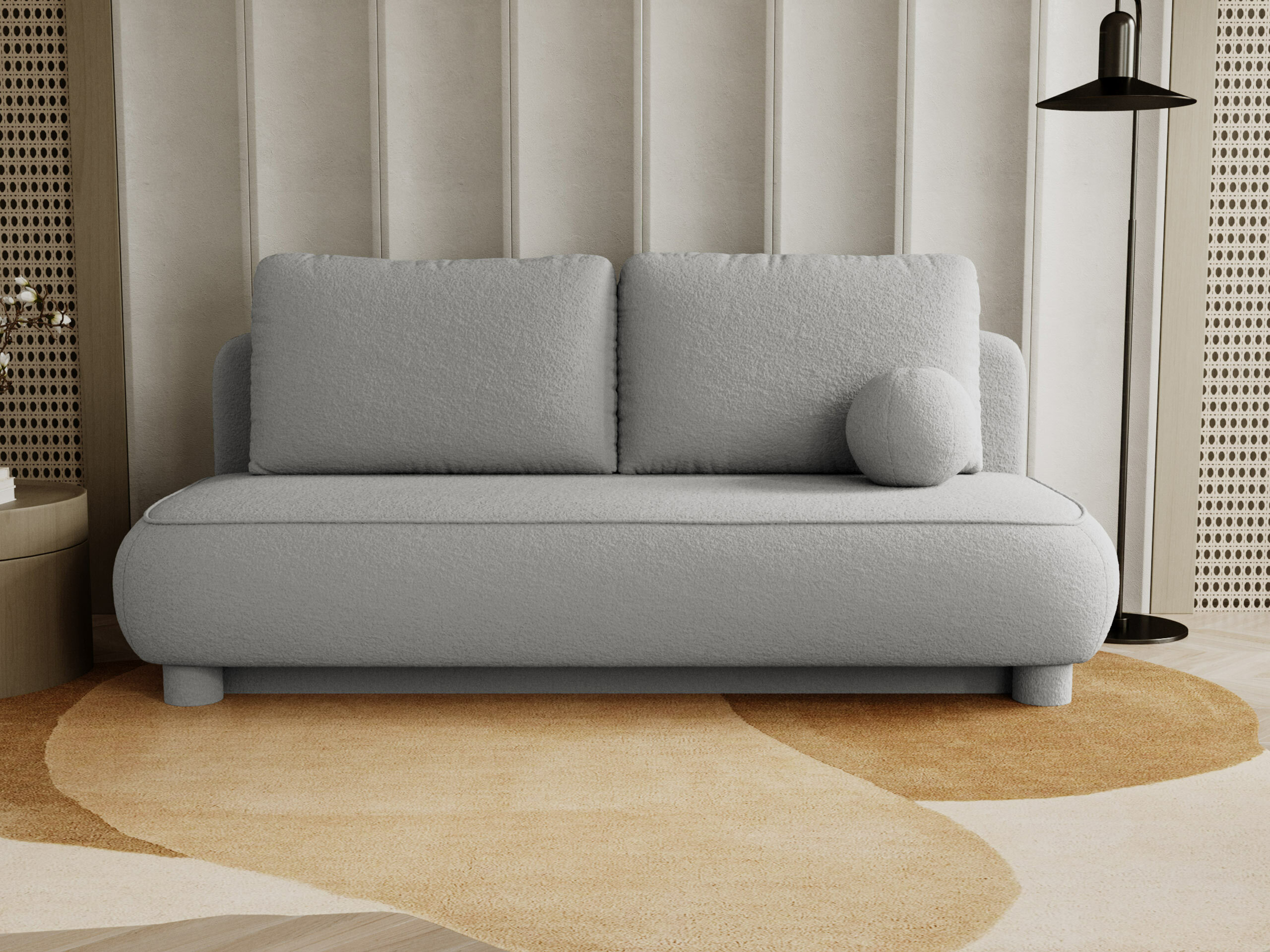 Sofá-cama TrendyNest Canora (Coral 75)