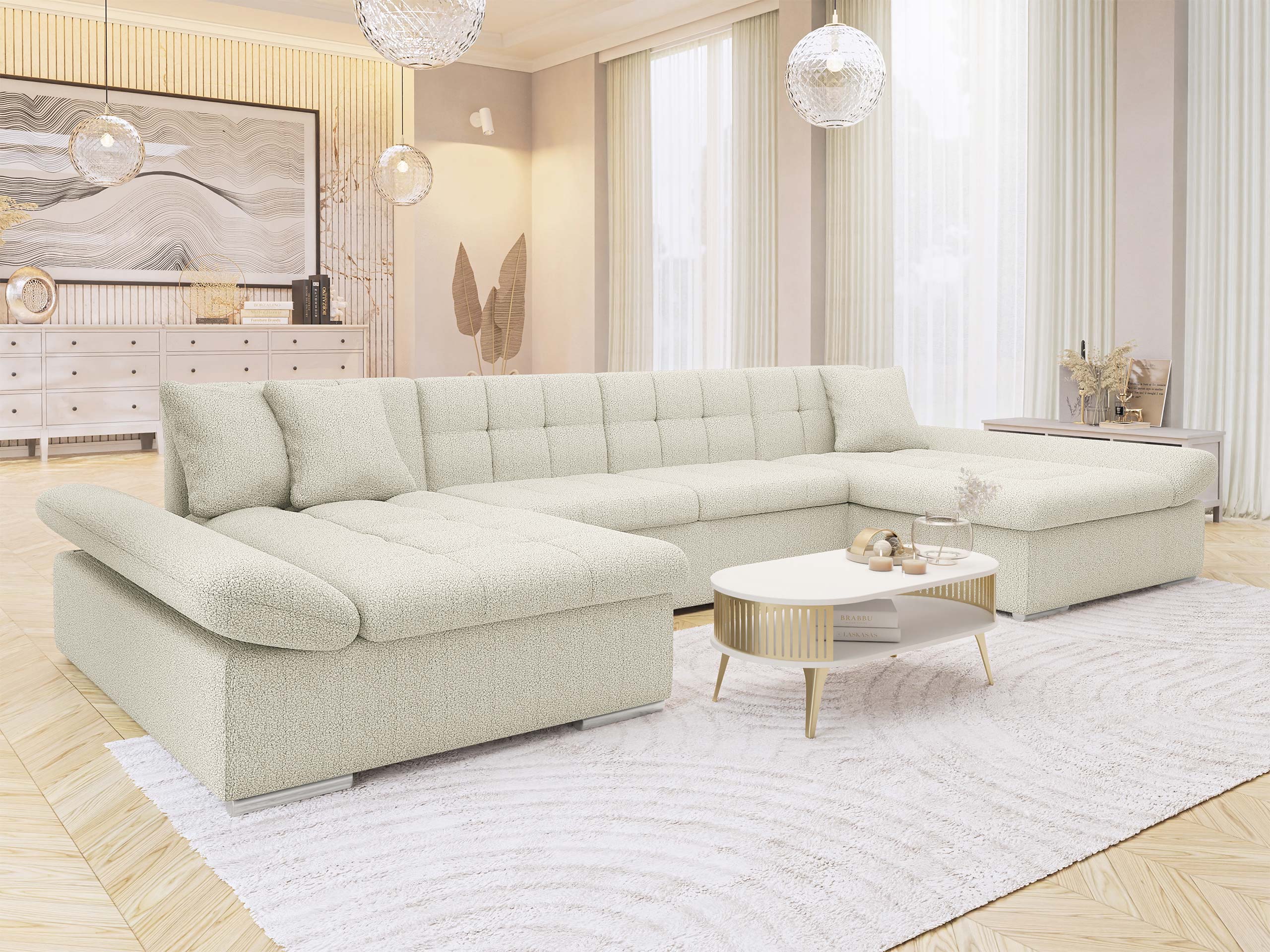 Sofá de canto Comfivo 240 (Manza 04)