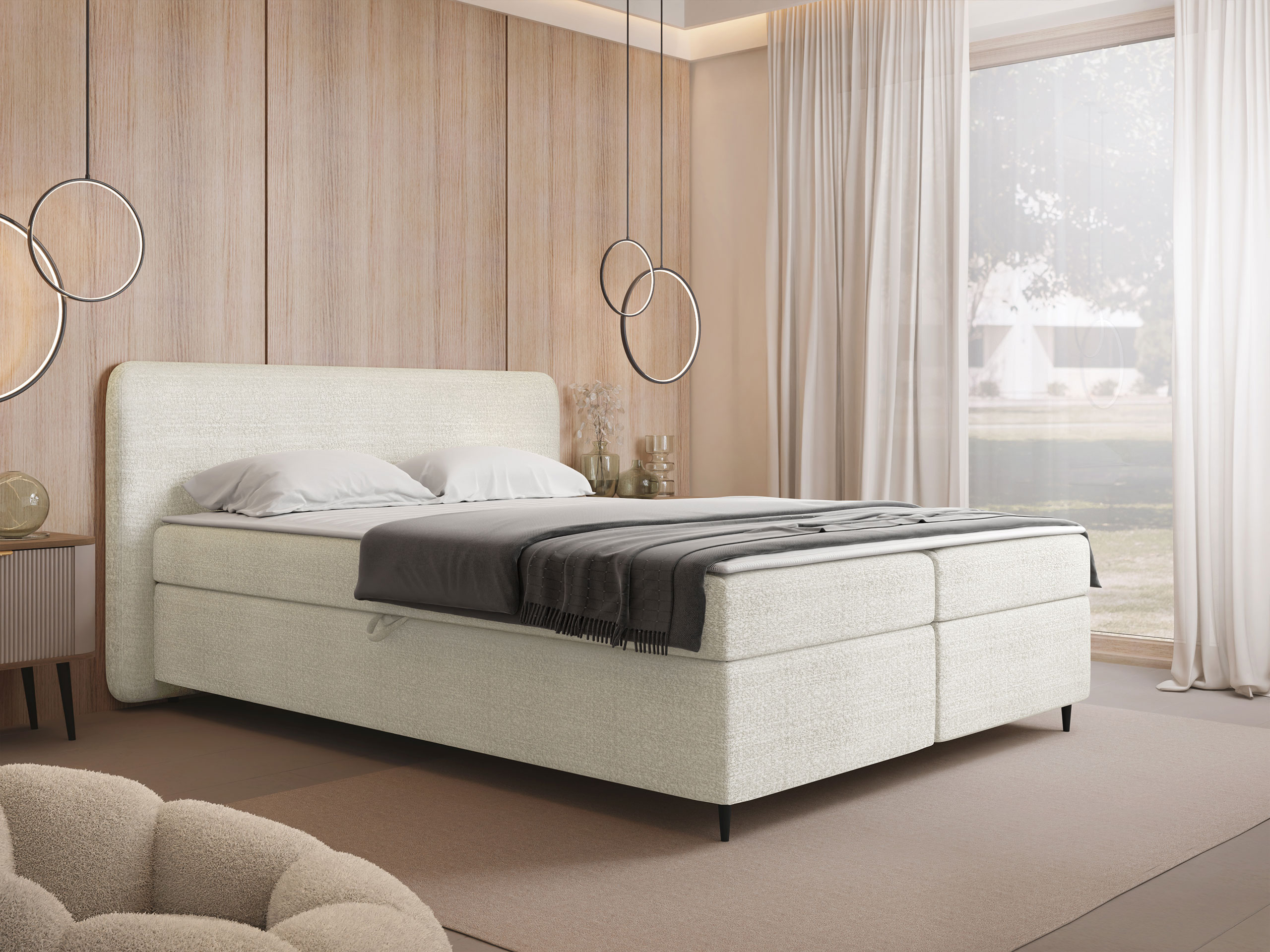 Cama continental Stonecrest 108 (Taro 01)