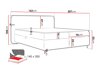 Cama continental Stonecrest 108 (Taro 05)