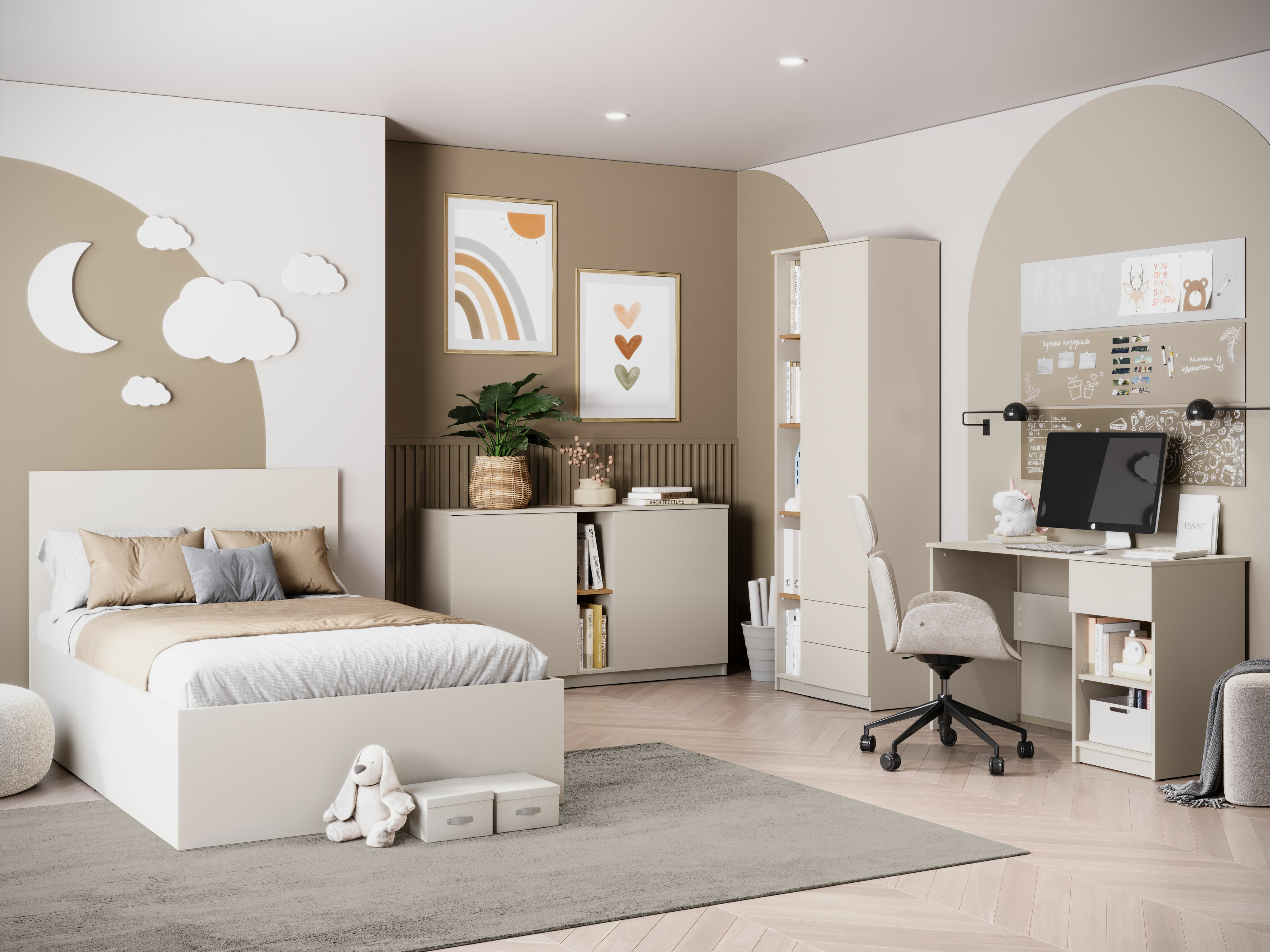 Conjuntos para quartos de criança Ferferu 109 (Sim)