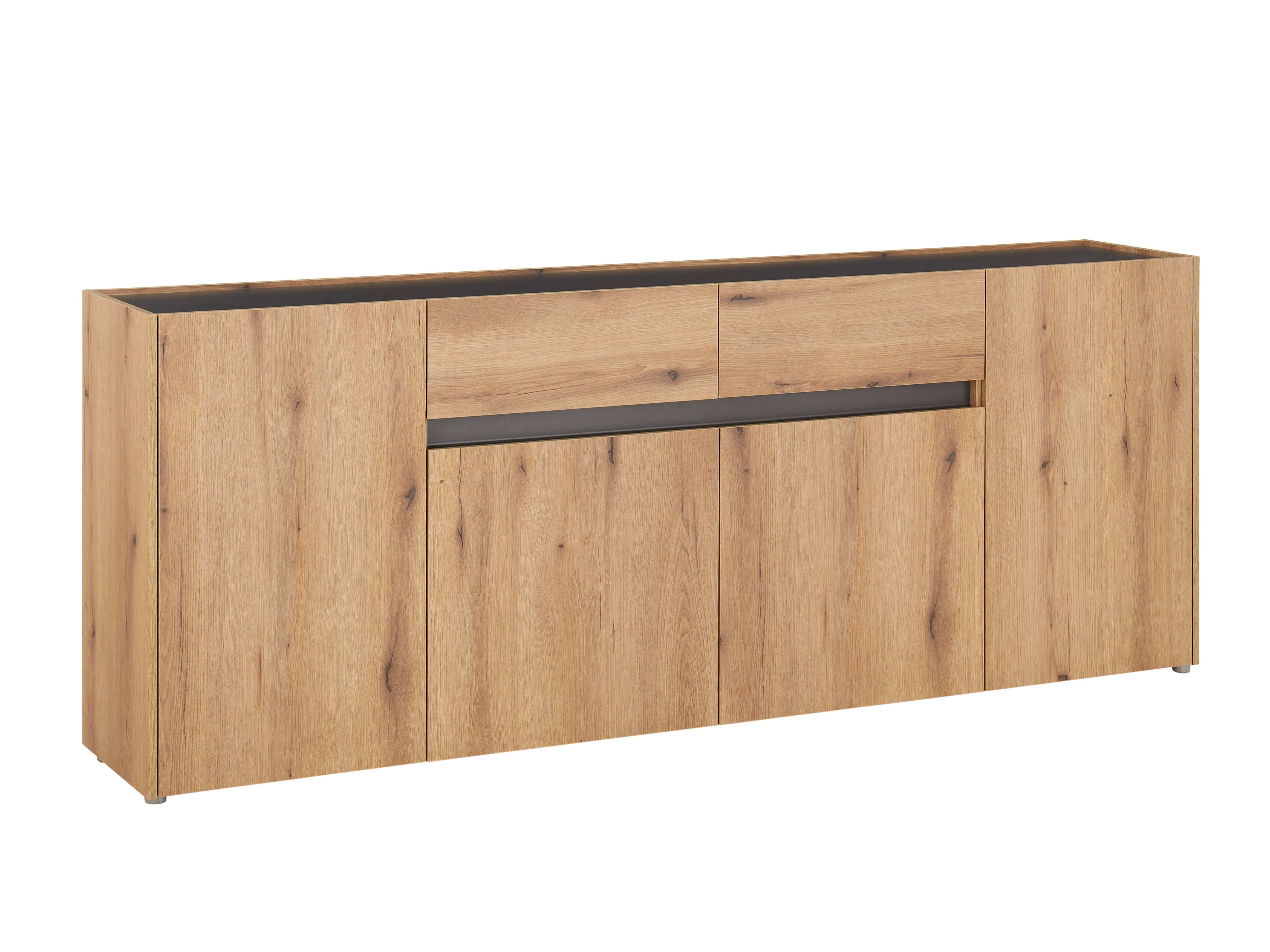 Cómoda Elbsori 118 (Carvalho + Antracite)