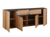 Cómoda Elbsori 118 (Carvalho + Antracite)