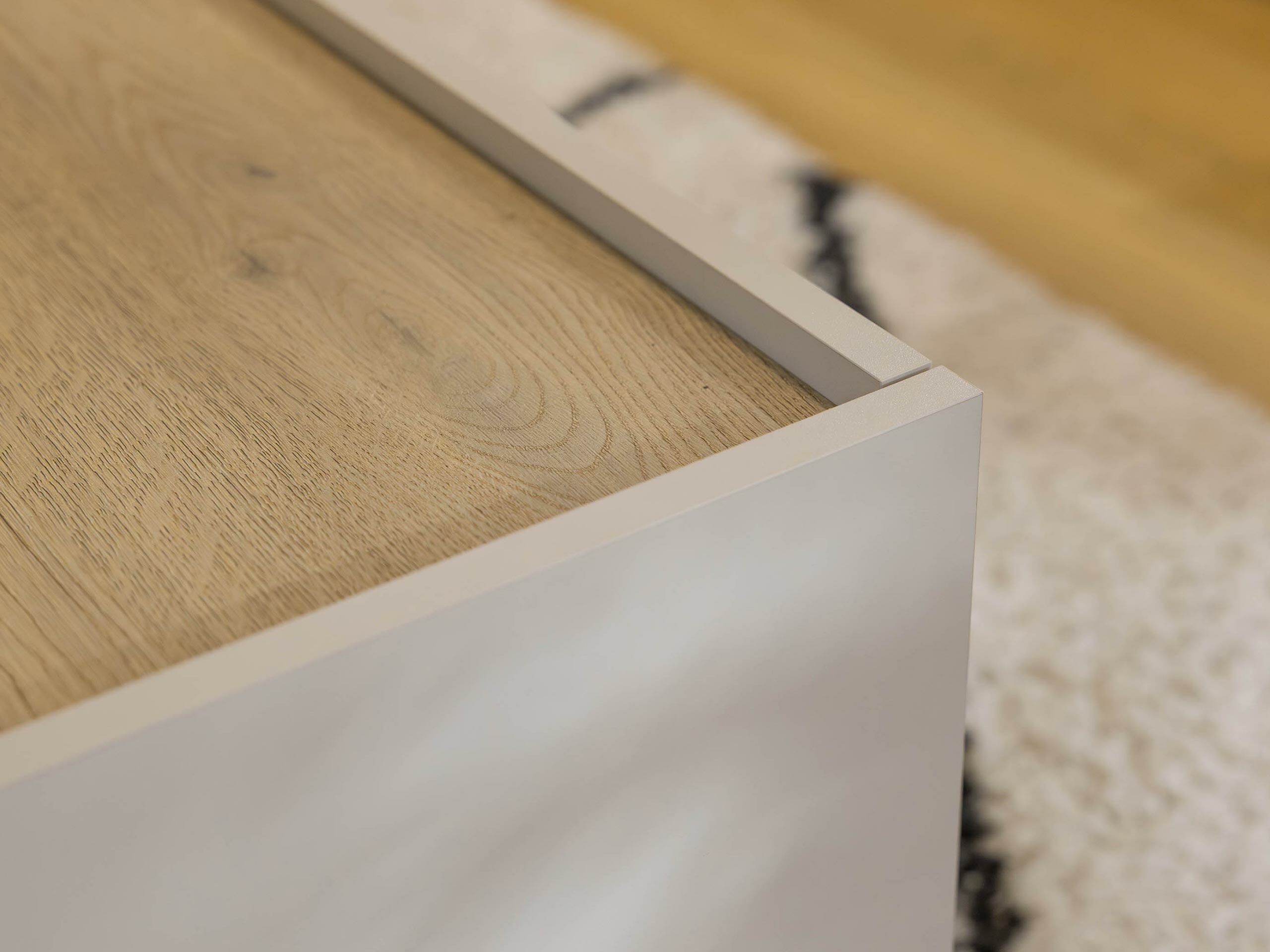 Mesa de centro Comfivo Tilia (Castanho claro + Carvalho)