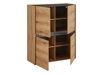 Conjunto para sala de estar Elbsori 127 (Carvalho + Antracite)
