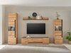 Conjunto para sala de estar Elbsori 130 (Carvalho + Antracite)