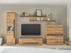 Conjunto para sala de estar Elbsori 131 (Carvalho + Antracite)