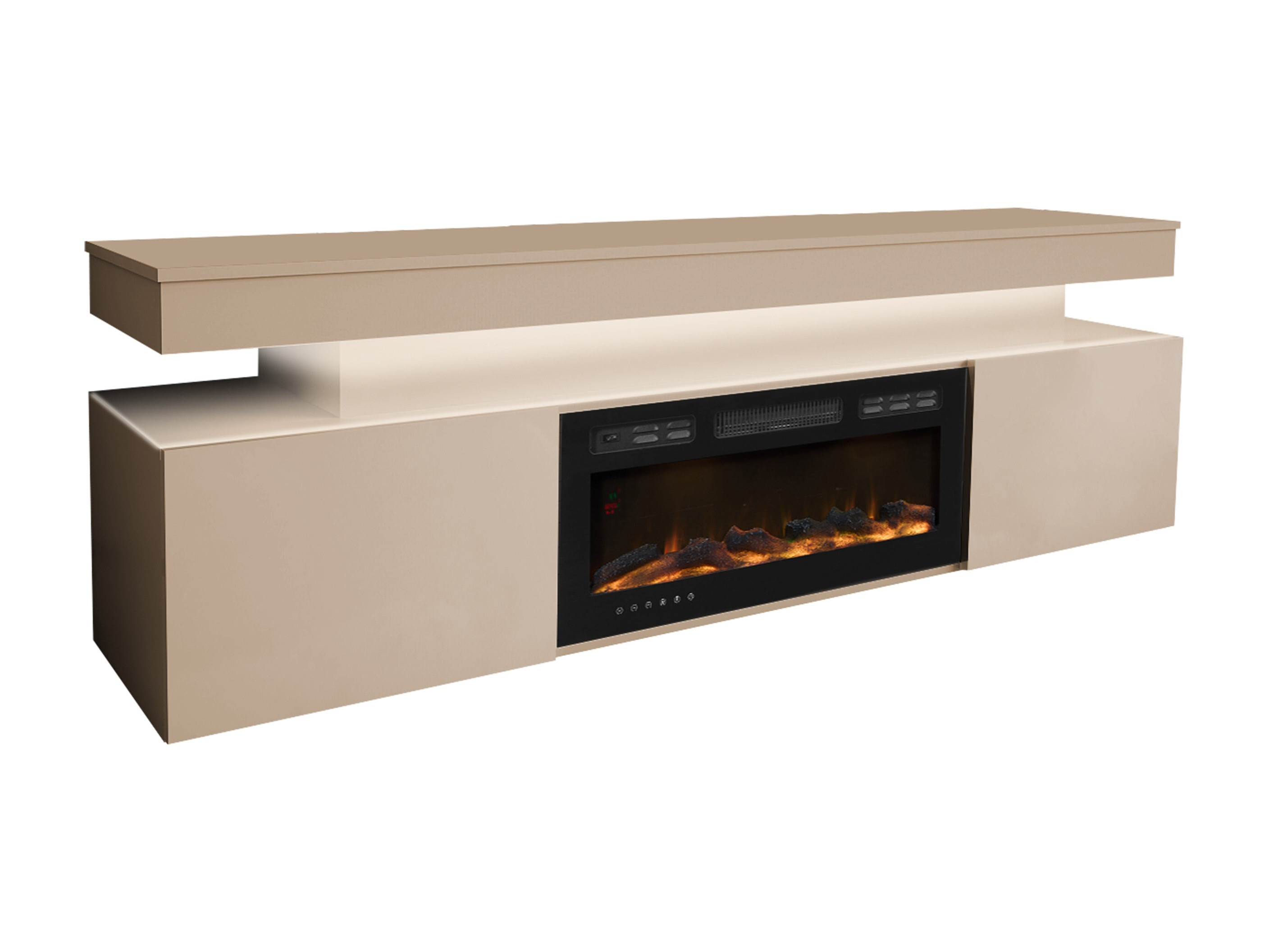 Móvel de TV Monfero 104 (Castanho claro)