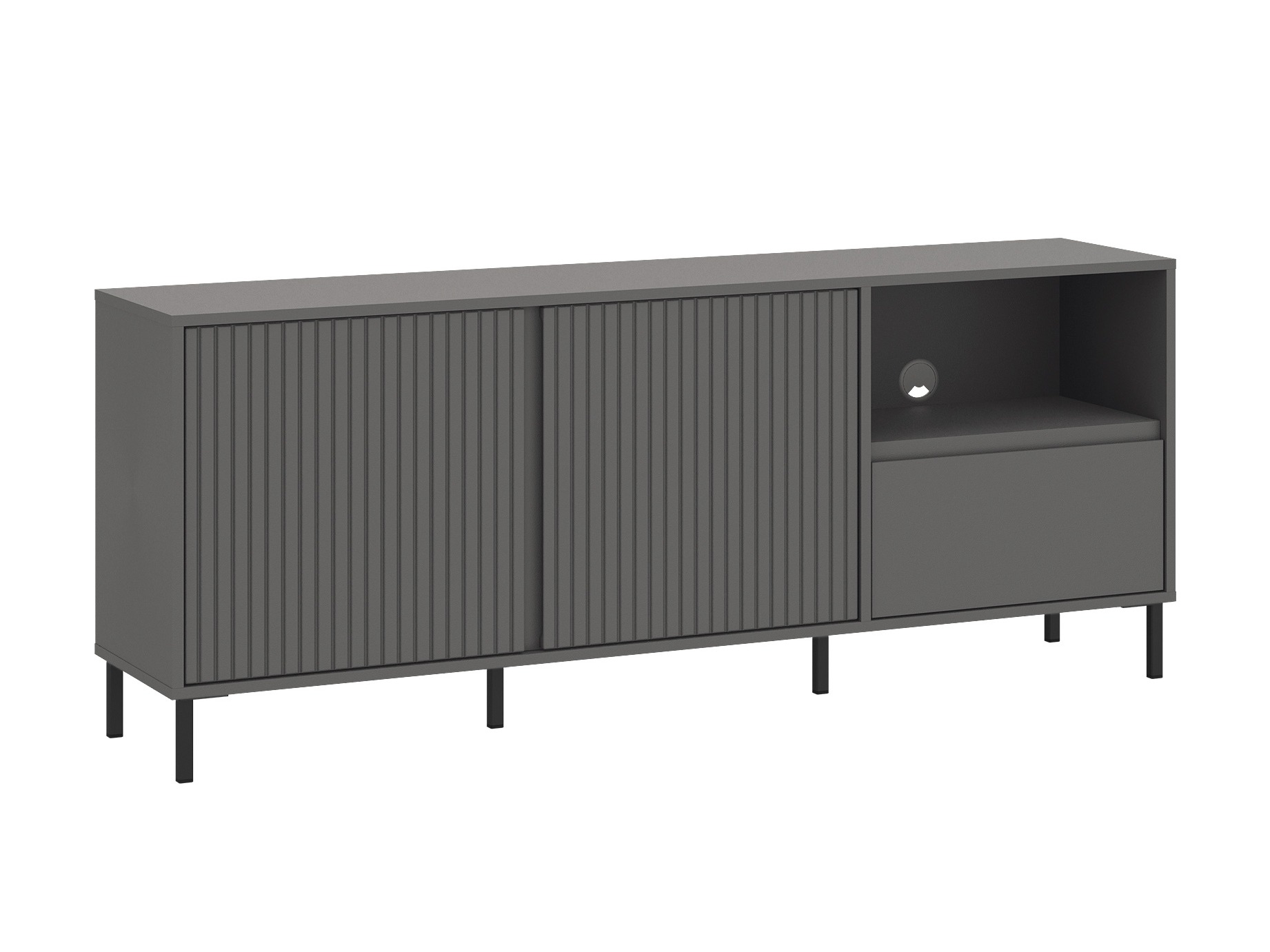 Conjunto para sala de estar Ruvrevi 106 (Antracite)