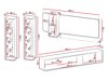 Conjunto para sala de estar Dormele 105