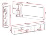 Conjunto para sala de estar Dormele 106