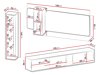 Conjunto para sala de estar Dormele 107