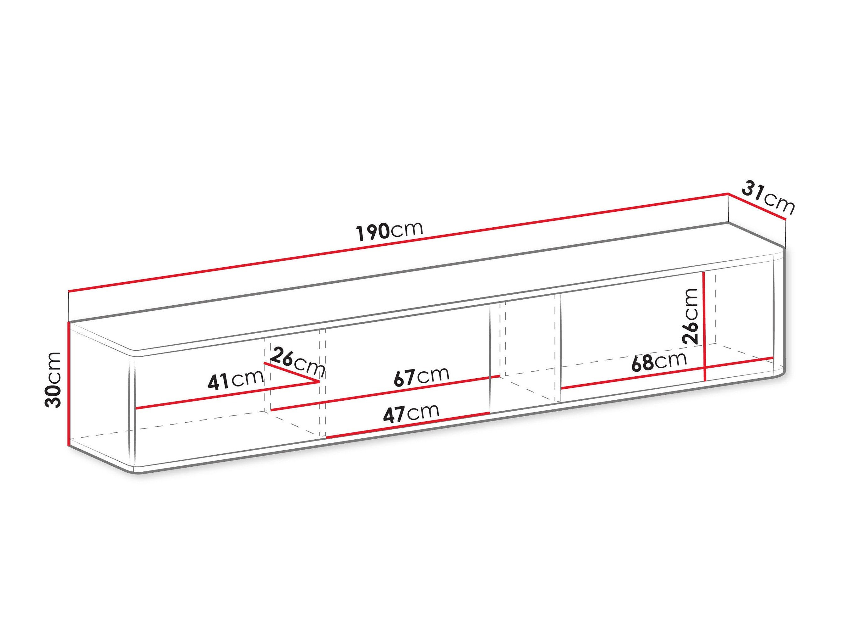 Móvel de TV Oratio I