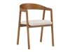 Cadeira Dallas 4939 (Castanho + Bege)