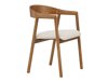 Cadeira Dallas 4939 (Castanho + Bege)