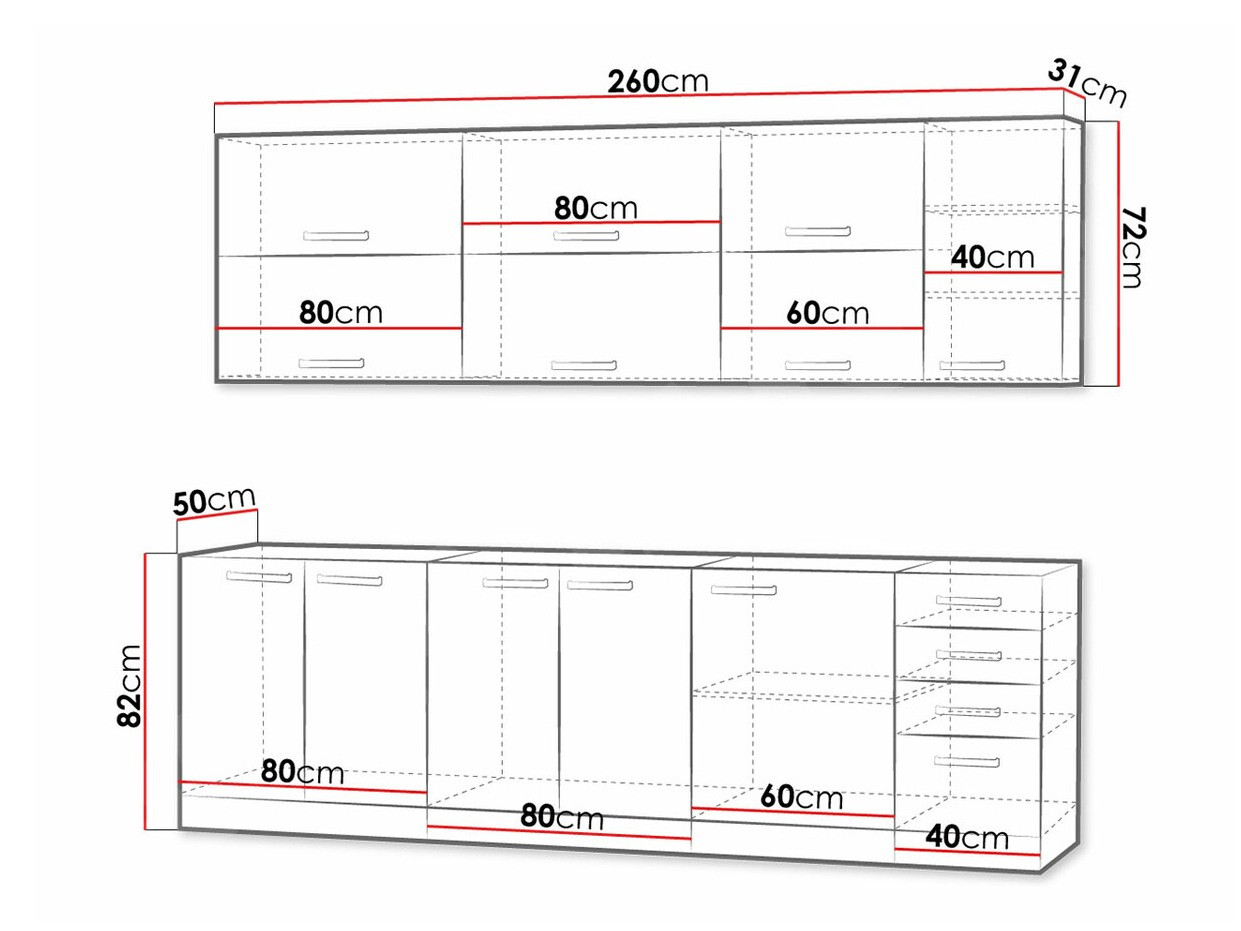 Conjunto para cozinha SP6067