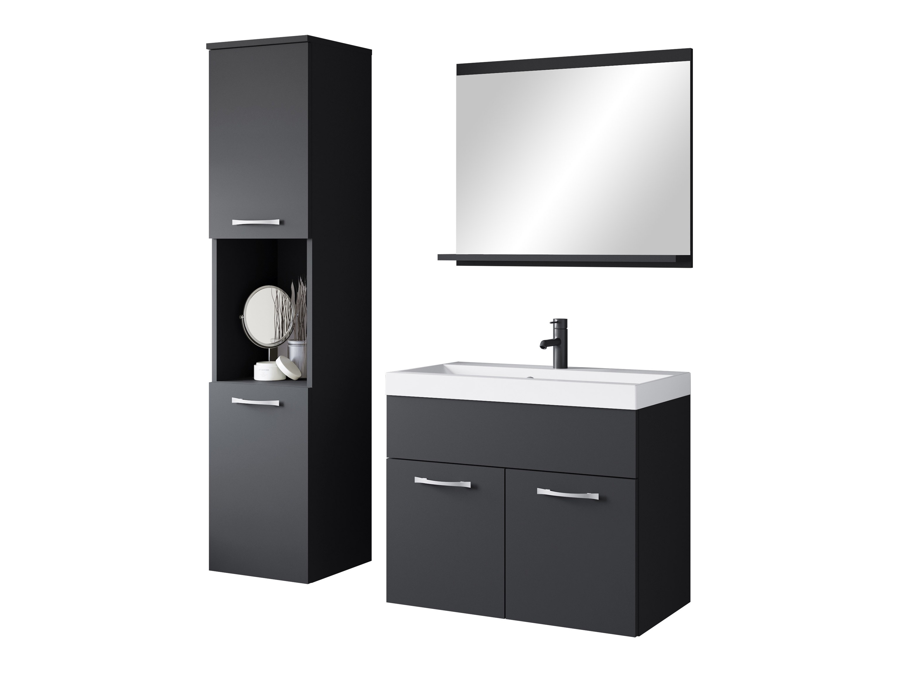 Conjunto para casa de banho Sarasota 122 (Grafite)