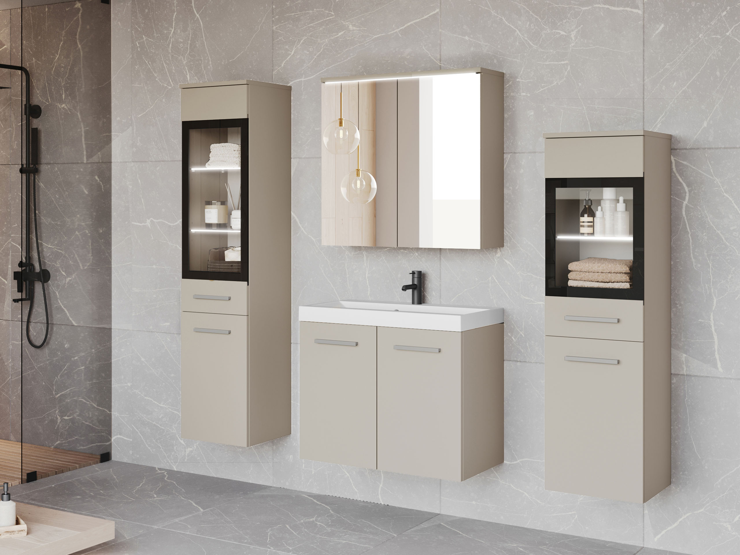 Conjunto para casa de banho Sarasota 140 (Caxemira)