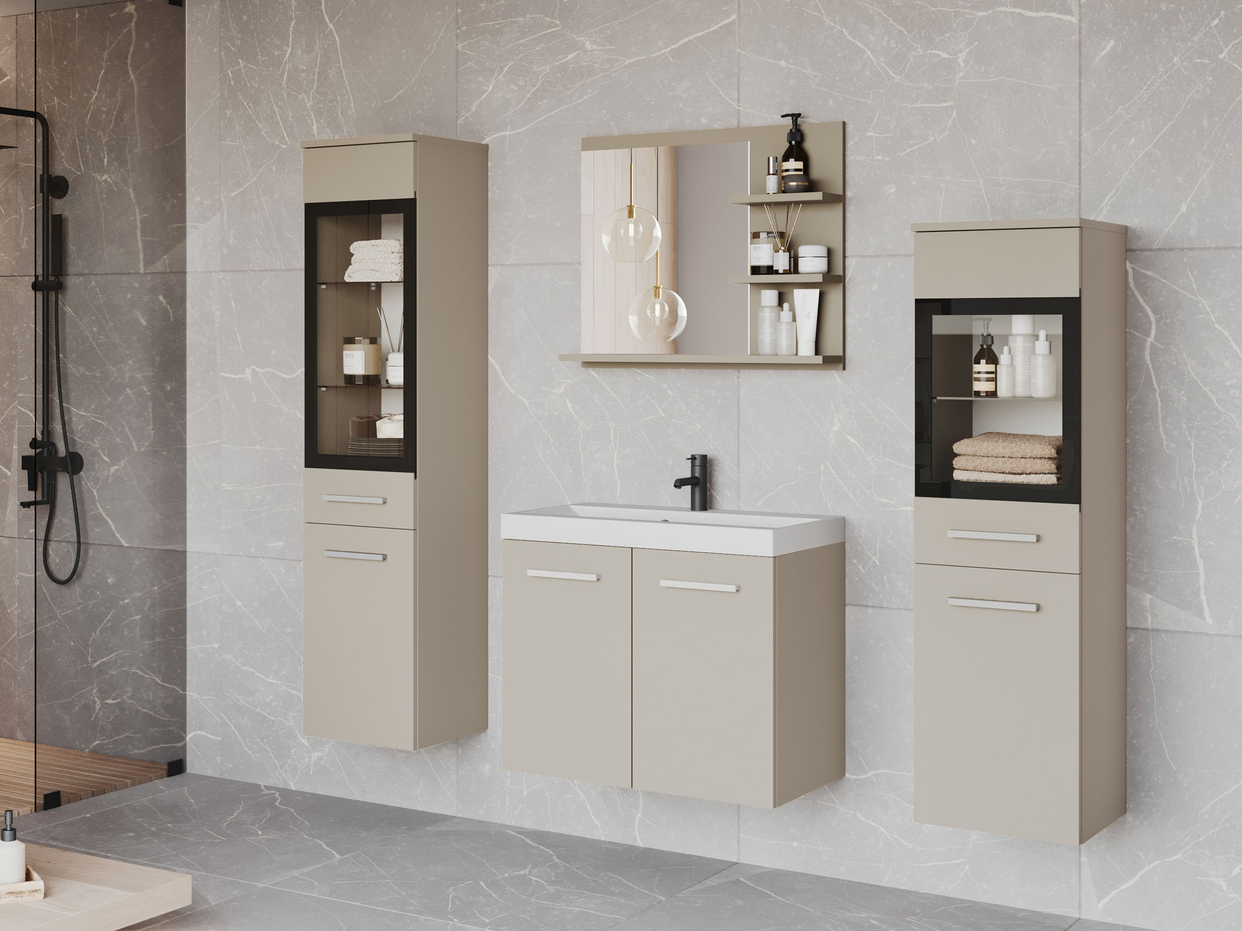 Conjunto para casa de banho Sarasota 141 (Caxemira)