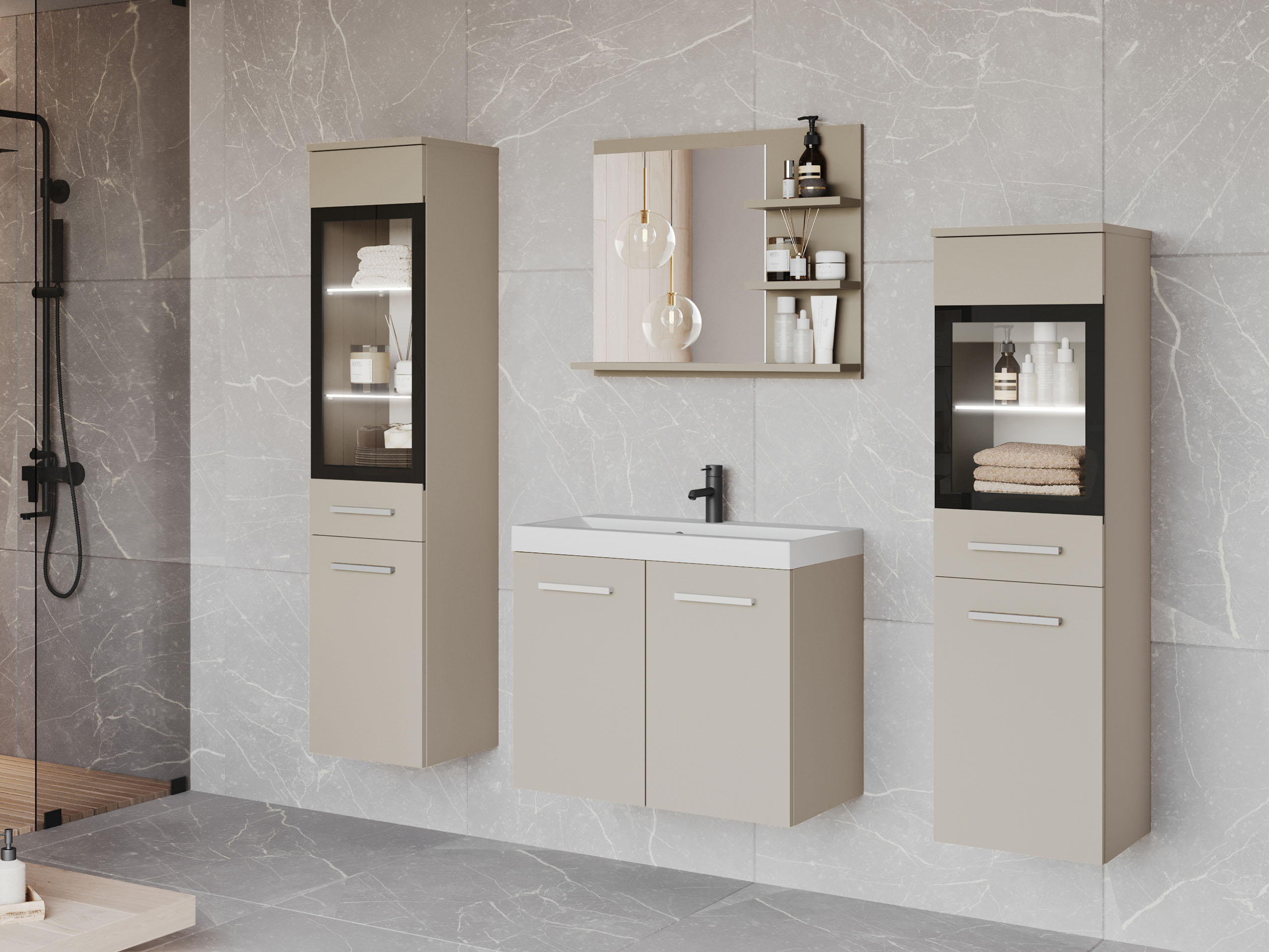 Conjunto para casa de banho Sarasota 141 (Caxemira)