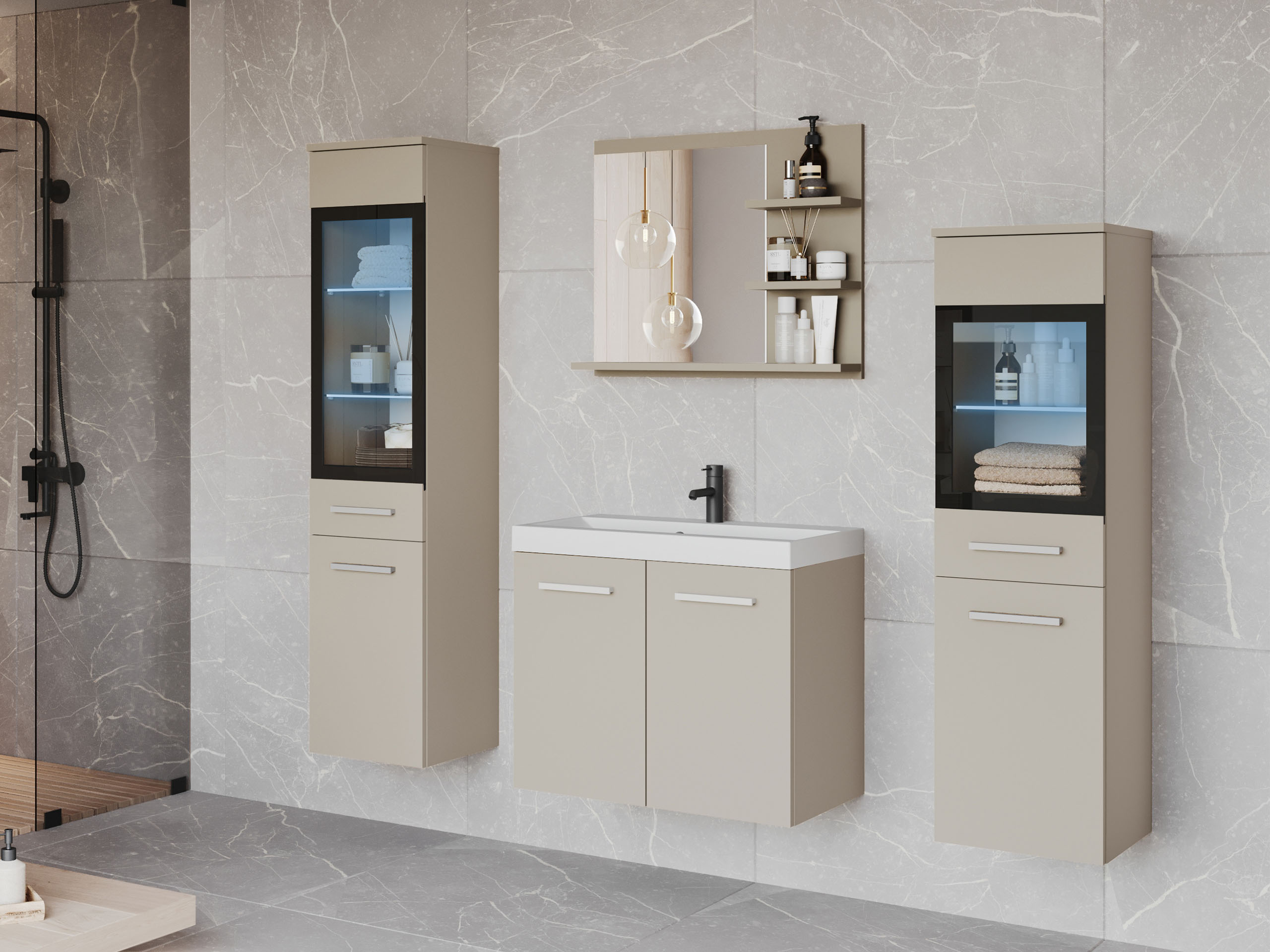 Conjunto para casa de banho Sarasota 141 (Caxemira)