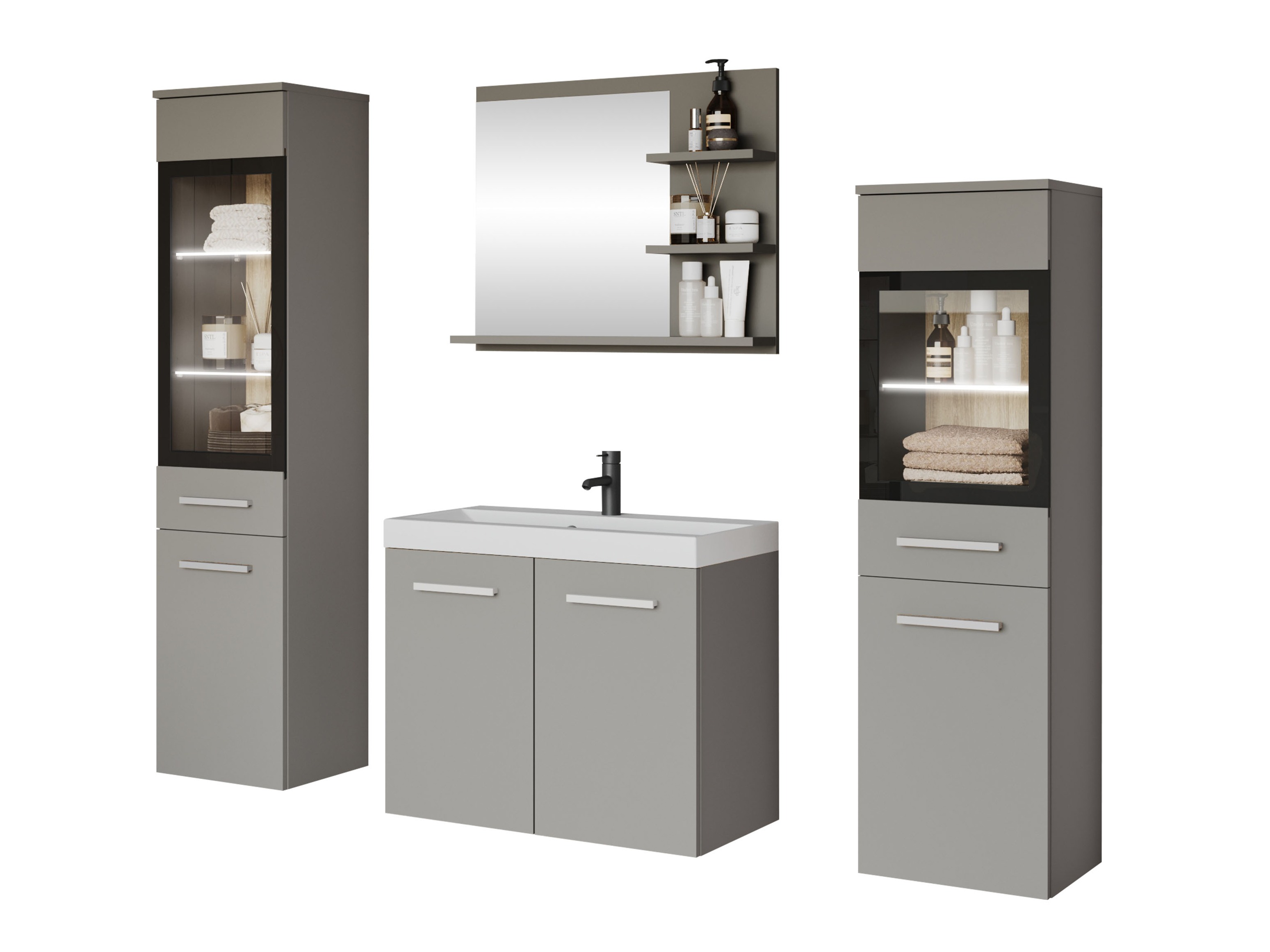 Conjunto para casa de banho Sarasota 141 (Cinzento)