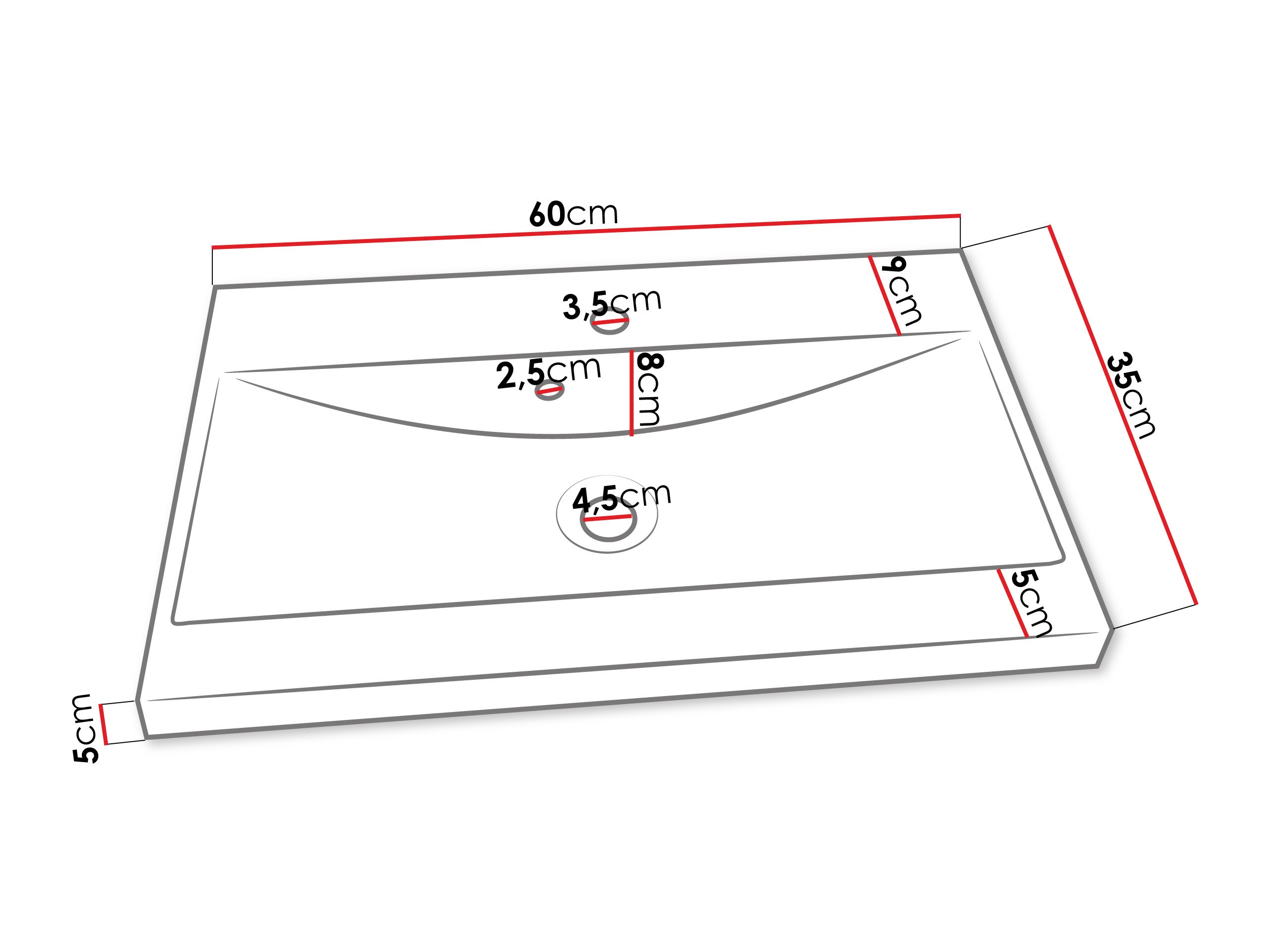 Conjunto para casa de banho Sarasota 173 (Carvalho wotan)