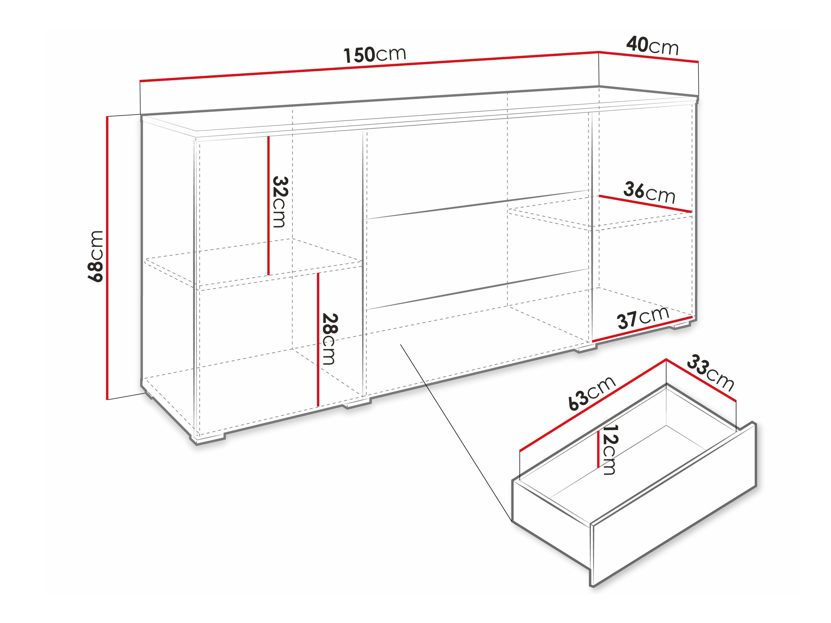 Cómoda Sarasota 142 (Caxemira)