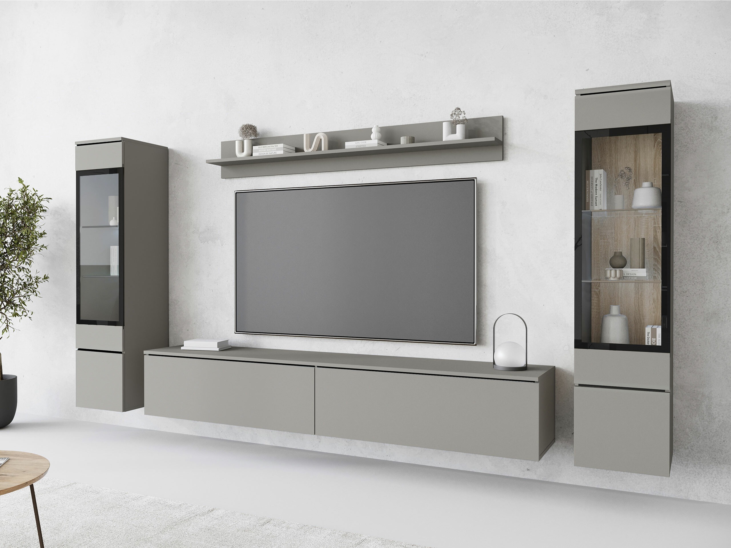 Conjunto para sala de estar Sarasota 126 (Cinzento)