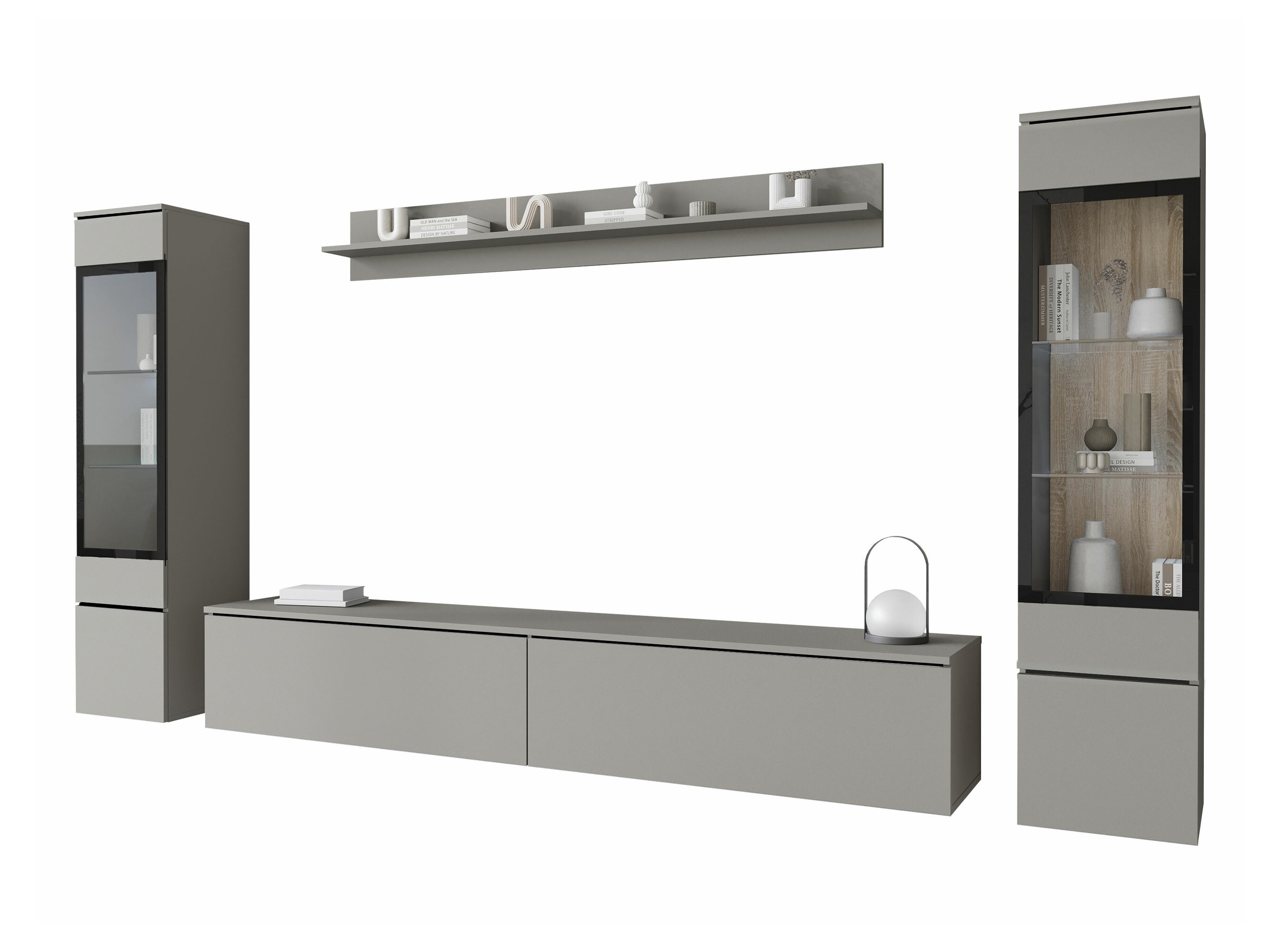 Conjunto para sala de estar Sarasota 126 (Cinzento)